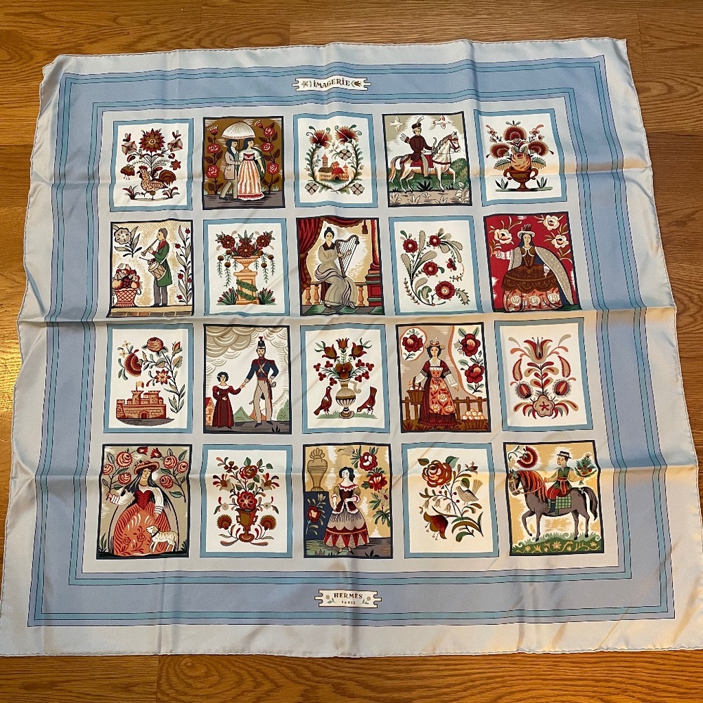 Authentic Hermes Scarf, NIB